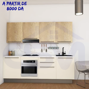 Cuisine 2.4M sans plan de travail MIXTE 2
