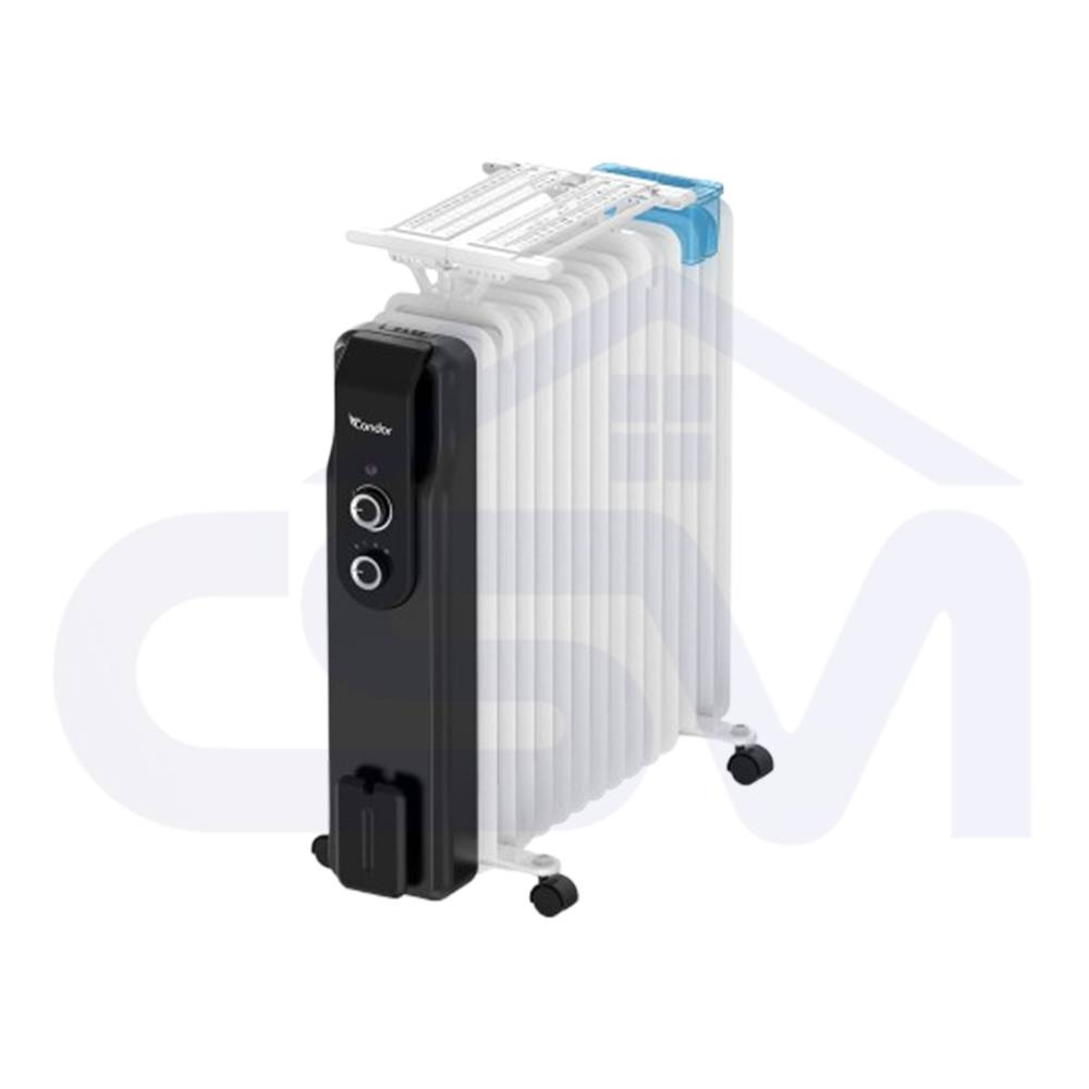 Bain d'huile C2 13 éléments 2600W Noir et Blanc