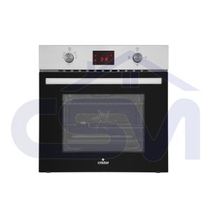 CRISTOR FOUR ENCAS 62L GAZ/GAZ BLACK GLASS INOX