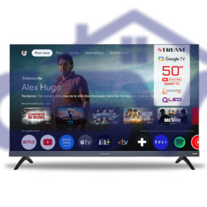 Téléviseurs Stream 50 Pouce UHD 4K GOOGLE TV FRAMELESS & DEMO INTEGRE SOND PRO
