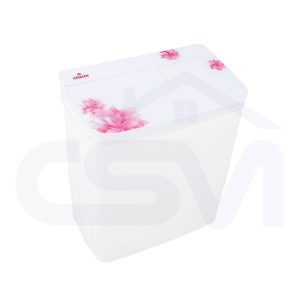 Machine A Laver CRISTOR Semi-Automatique Double Bacs – 8 kg – Rose