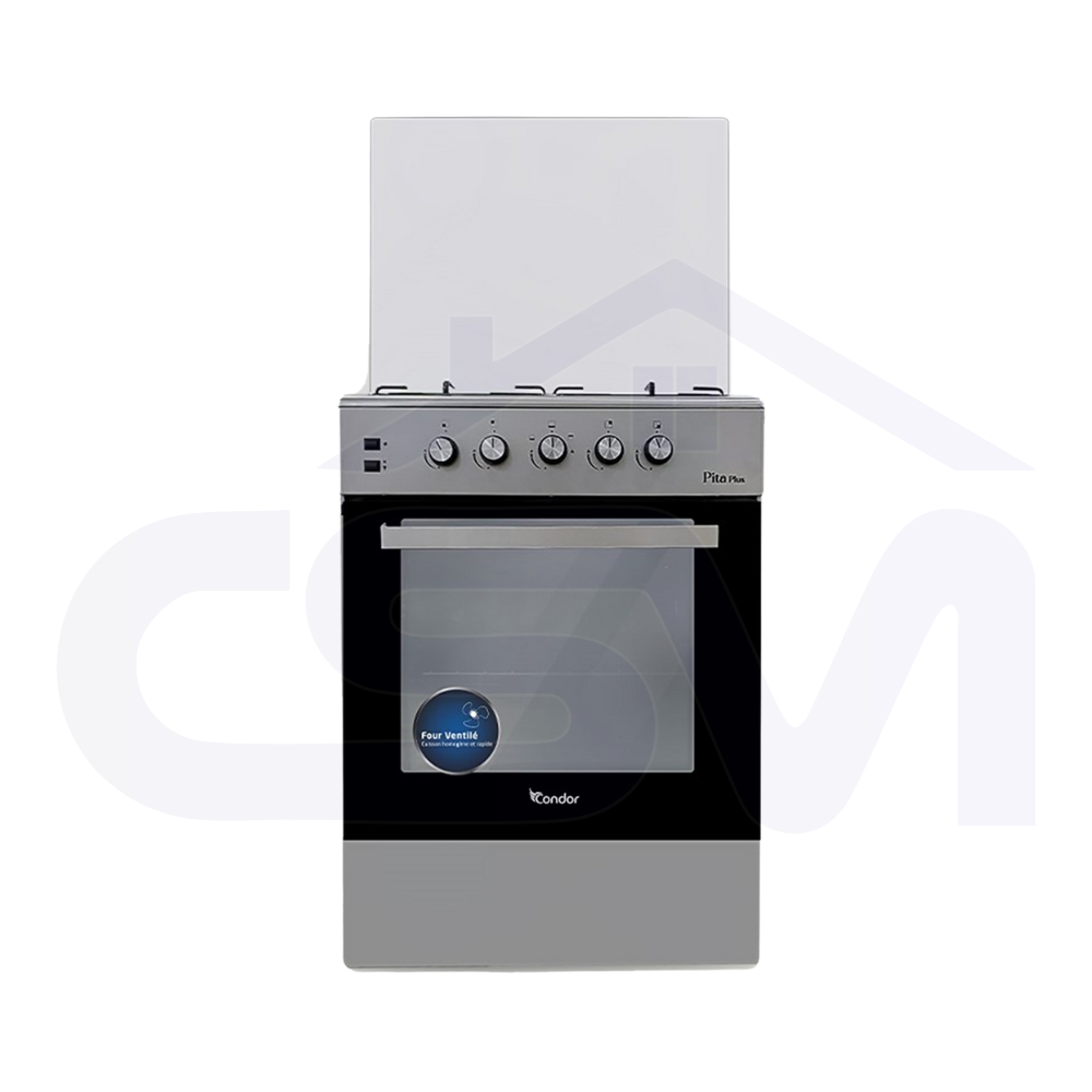 Cuisinière Condor 4FX60 PITA PLUS Gris