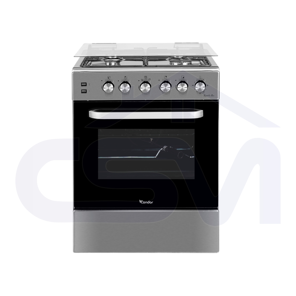 Cuisinière Condor 4FX60 Raviolla Gris