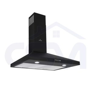 Hotte Pyramidale 60Cm Cristor Fiona Noir