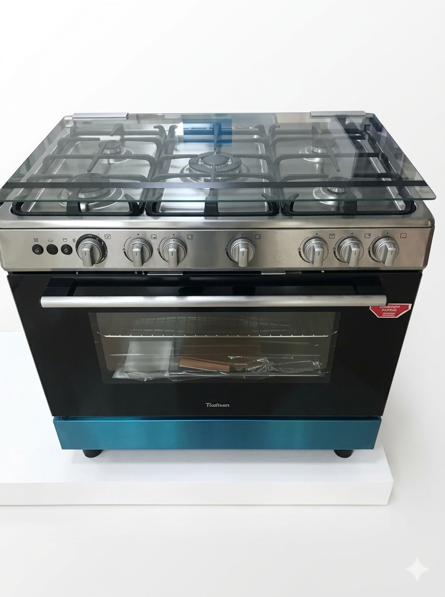 Cuisinier Midea 5feux VENUS 90CM