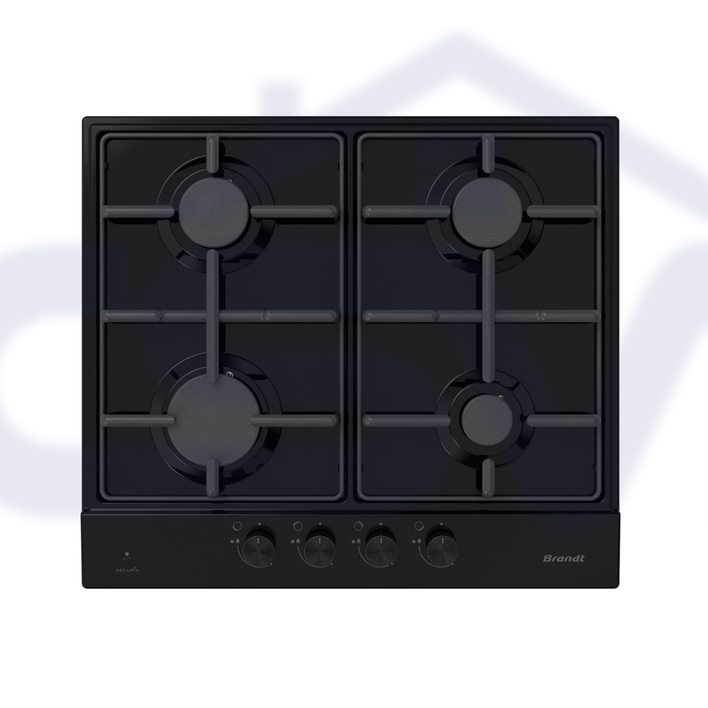 TABLE CUISSON GAZ 4F NOIR