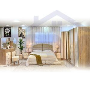 CHAMBRE A COUCHRE LOTUS BEIGE 180/200