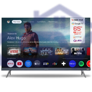 Téléviseurs Stream 65 Pouce QLED Google TV UHD (4K)