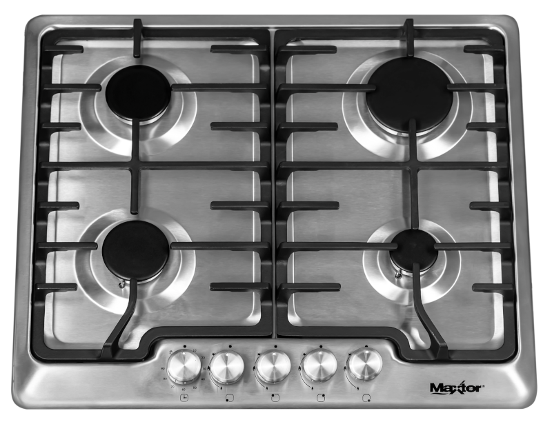 MAXTOR PLAQUE CHAUFFANTE INOX MX 640 ICT S/T