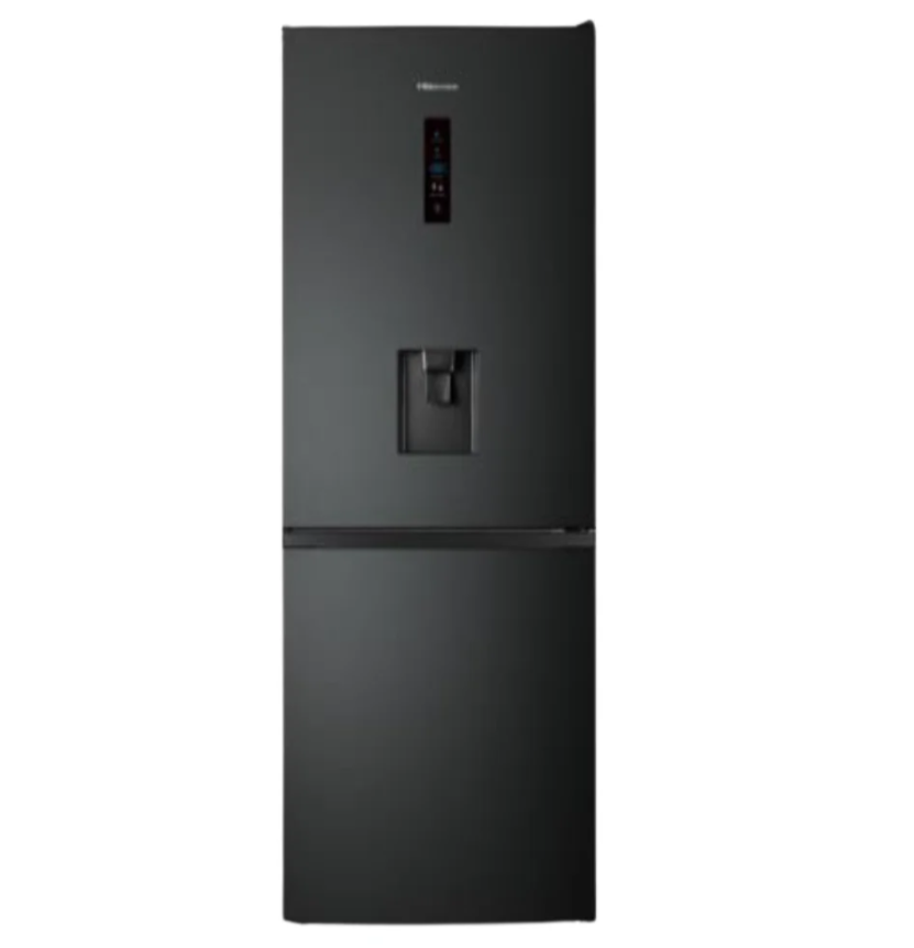 HISENSE REF COMBINE DIS-EAU +AFF PRMUIM BLACK