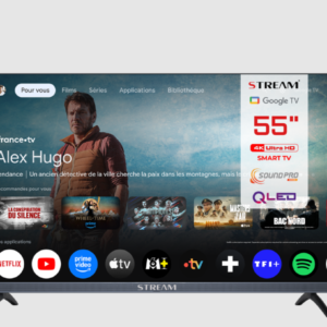 [TV 55"QLED] TV 55'' GOOGLE TV QLED UHD 4K  SERIE SOUND PRO