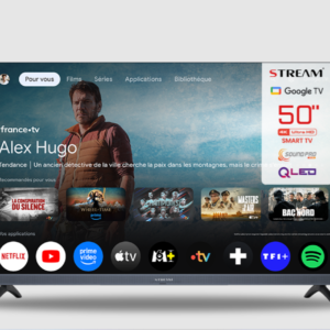 [TV 50" Q-LED Google] TV 50"  Google TV Q-LED UHD (4K) SERIE SOND PRO