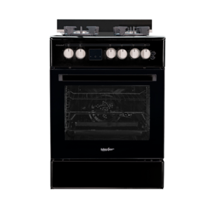 CUISINIERE MAXTOR 4FEUX ELEGANCE PLUS WOK NOIR