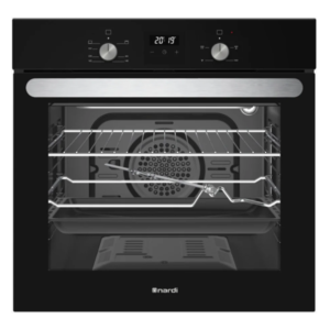 NARDI Four encastrable Gaz-Gaz + ventilateur 3 Catalyseurs noir afficheur