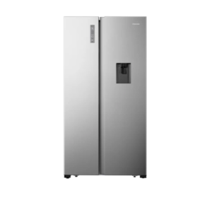 HISENSE REF SBS AVEC DIS+EAU +AFF INOX