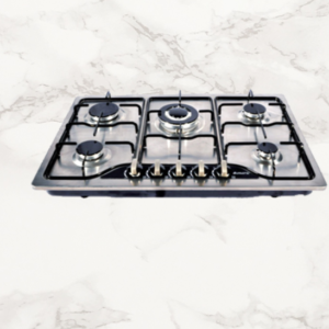 TABLE DE CUISSON 5F INOX GRILLE EN ACIER AVEC T,COUPLE