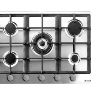 Table de cuisson 5F TC Fonte Inox