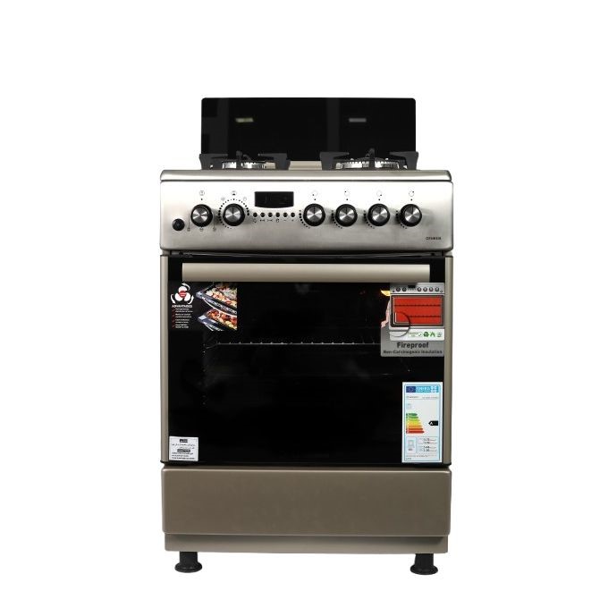 Cuisinière Gas EXCELLENCE GENISIS, 60x60, 4 Feux avec feu