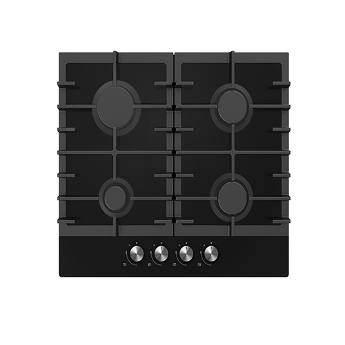 T.cuisson midea 4Feux Noir vitré 60CM